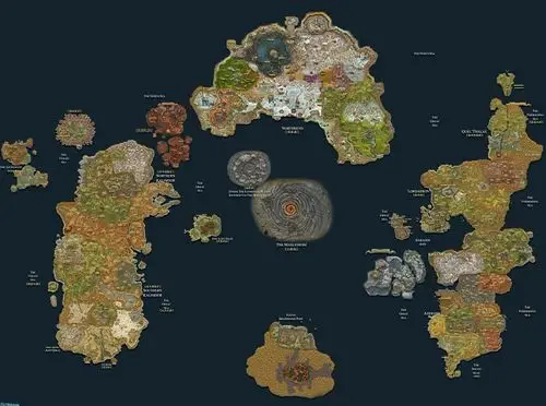 至4.2的魔兽世界全图,渣ps巨大渗入