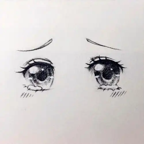 可爱女生眼睛画法步骤