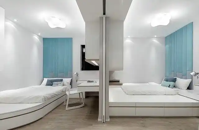 一儿一女儿童房怎么设计 一儿一女房间装修图