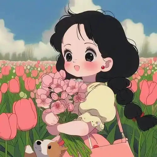 待到山花烂漫时,她在丛中笑女生头像 676767