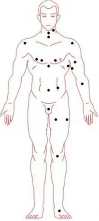 全身痣相图解经典版