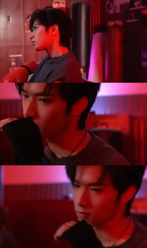 刘耀文#p1像吴尊  p2p3像吴彦祖   p4像罗云熙