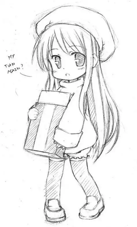 简笔画漫画人物可爱教程