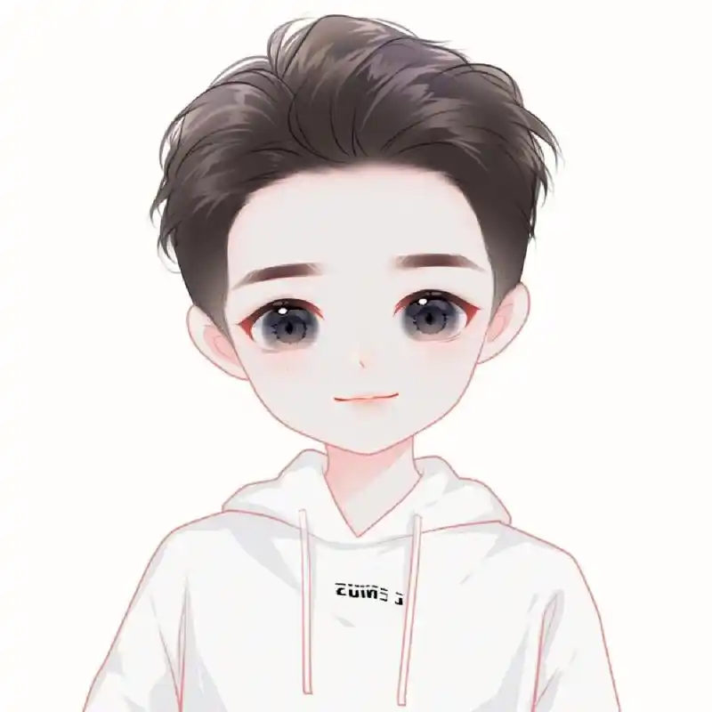 阳光帅气男生头像|卡通版男头|微信男士头像