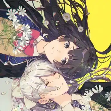 闺蜜头像卡通一人一张可爱闺蜜头像两人动漫唯美