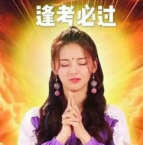 逢考必过锦鲤附体考神附体