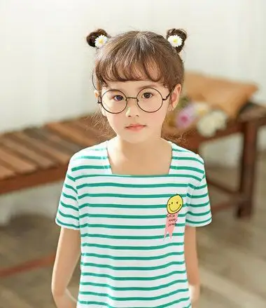 儿童简单盘发发型 漂亮可爱的儿童盘发发型图片