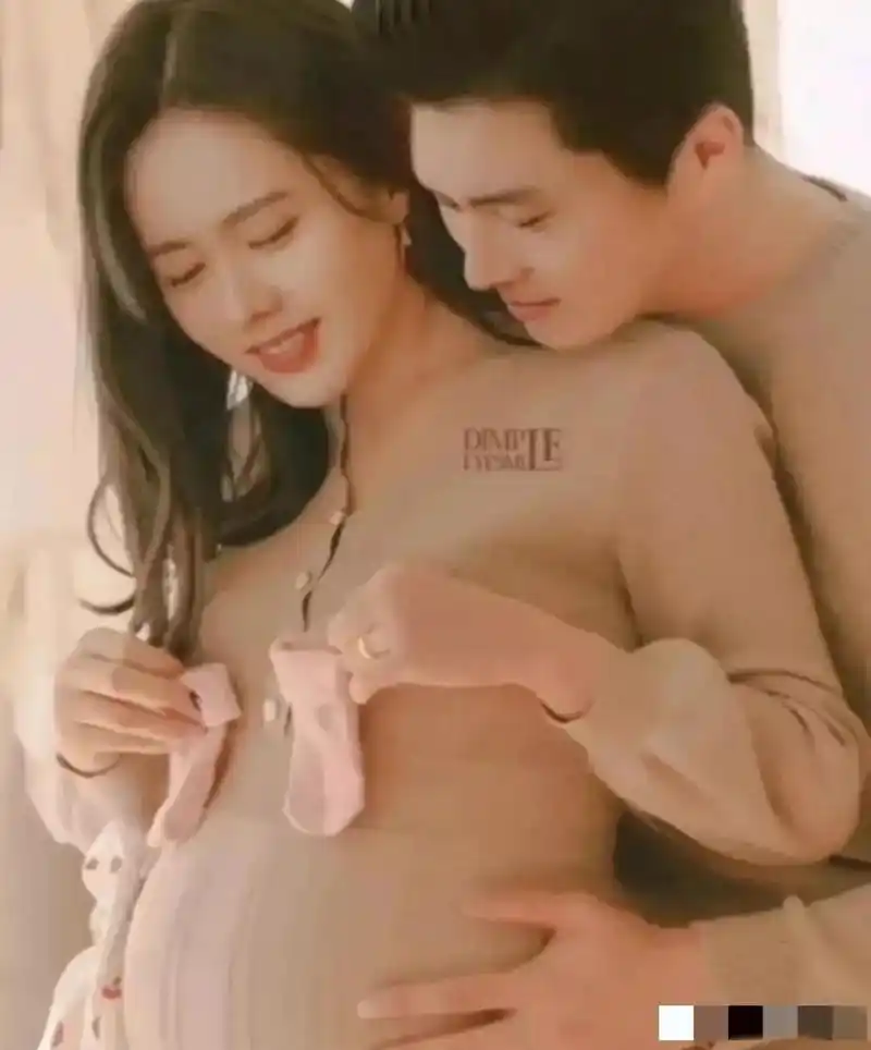 韩国网友是多么的爱孙艺珍和玄彬这两口子啊,把两个口子的怀孕照都给p