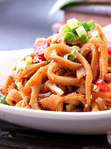 鲜有志风味羊肚丝袋装180g酒店饭店餐饮用特色菜小炒半成品菜美食食材
