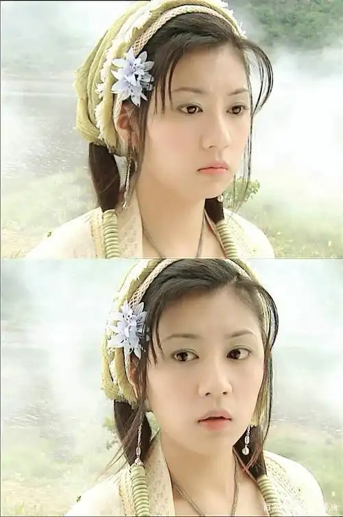 贾静雯在《小李飞刀》中的头饰搭配真美,每换件衣服头饰就不一样