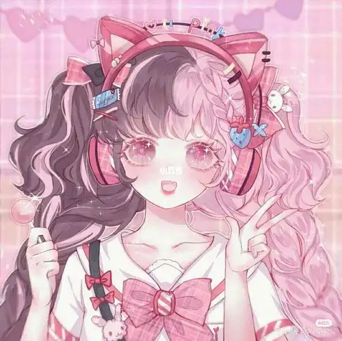 少女心炸裂的神仙颜值头像闺蜜