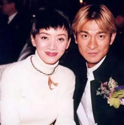 老照片:刘德华和梅艳芳