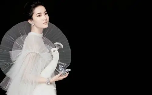 刘亦菲,成龙为某名表新店剪彩