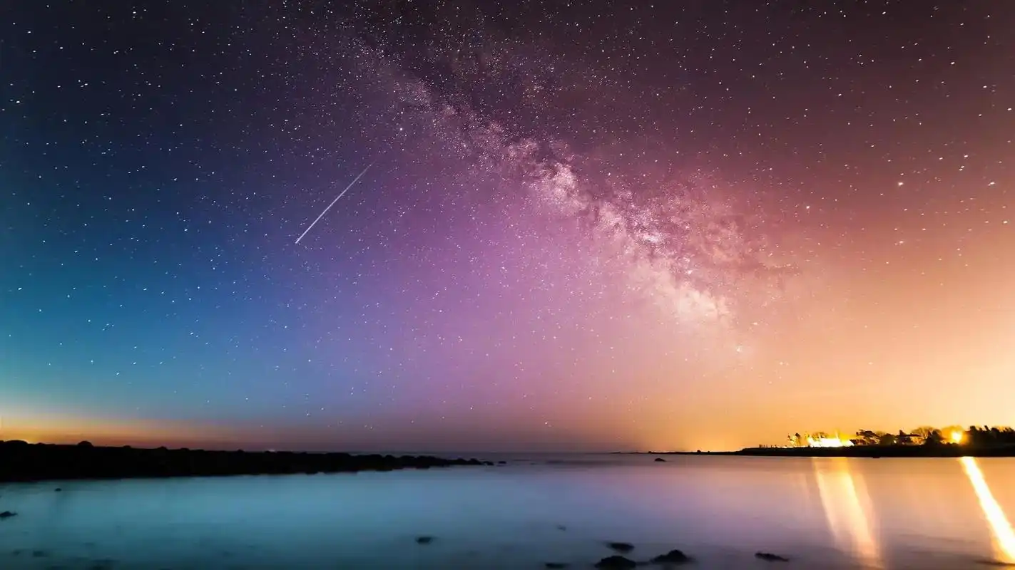 电脑风景简约壁纸.#治愈系 #风景 #治愈系风景 #每一帧都 - 抖音