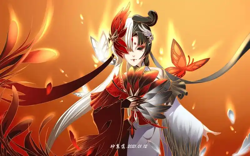 【第五人格/板绘】双相系列二:红蝶——仙鹤_哔哩哔哩 (゜-゜)つロ 干