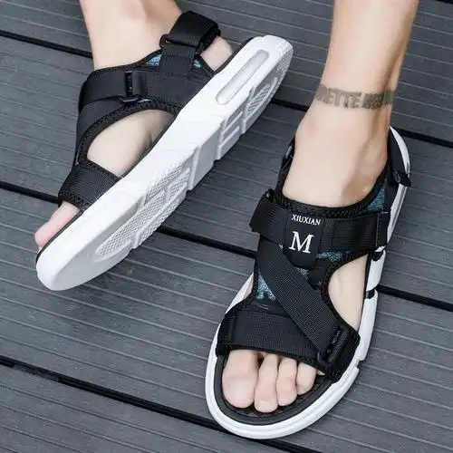 官网新匹克企鹅凉鞋2020新款10韩版潮流青少年12男孩13初中学生大