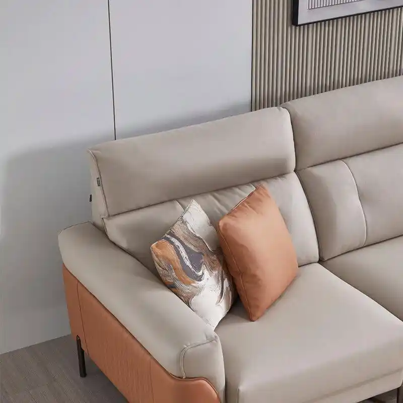 全友家居现代轻奢沙发21973a 时尚轻奢风精致内敛的美学 外形干练中