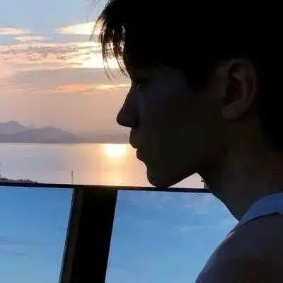 帅气气质头像 侧面男