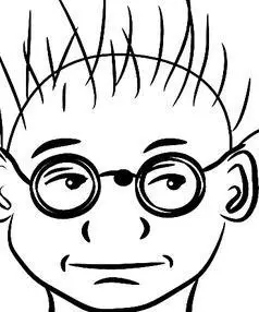 夸张的人脸简笔画可爱搞笑简笔画表情qq头像图片很有创意各种心人脸