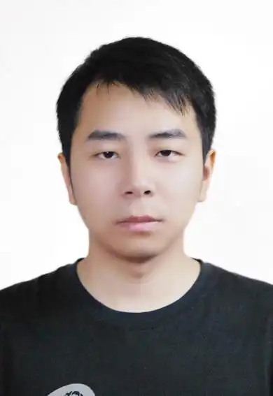 帮忙ps一张白色衬衣,蓝色领带,深色西装,白底的一寸登记照