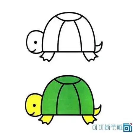 动物简笔画大全带颜色3幼儿园简笔画彩色小动物简笔画小动物带颜色简