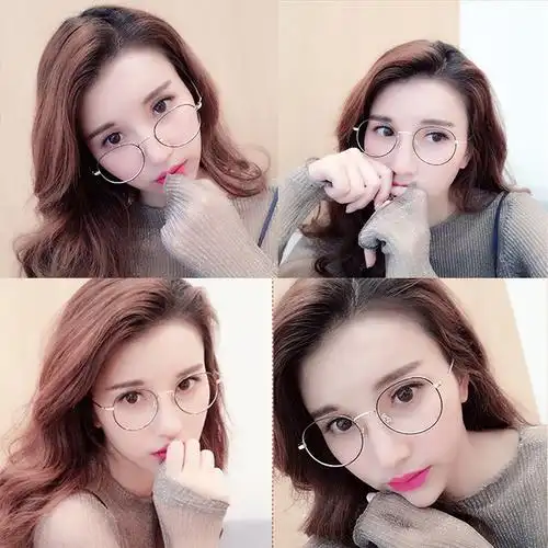 眼镜框女 近视 超轻小脸 椭圆形