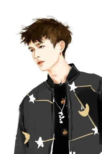 张艺兴 饭制绘图【忘记出处 侵删】