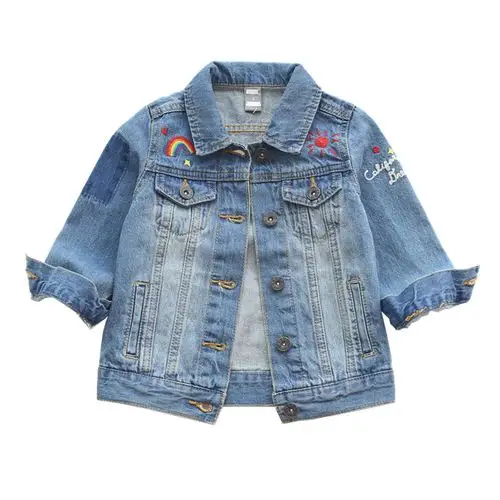 儿童牛仔外套 个性不羁的时尚