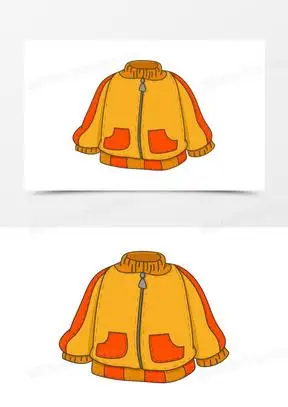 外套卡通图片素材