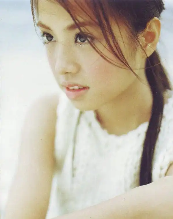 蔡依林19年前写真青涩灵动婴儿肥小脸少女感十足