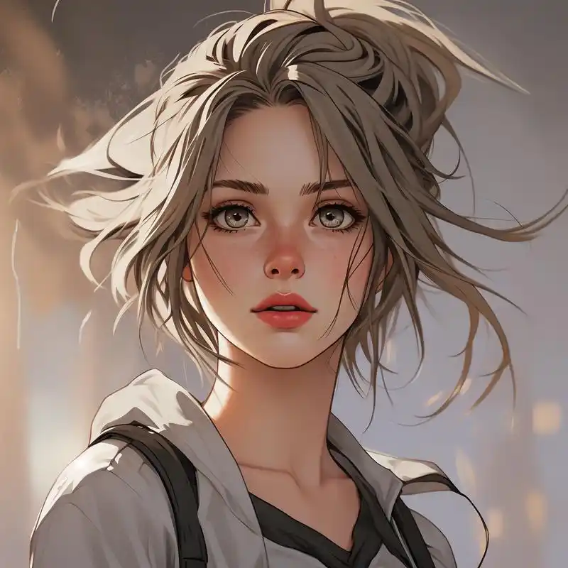 二次元动漫风 94 绝美女生头像