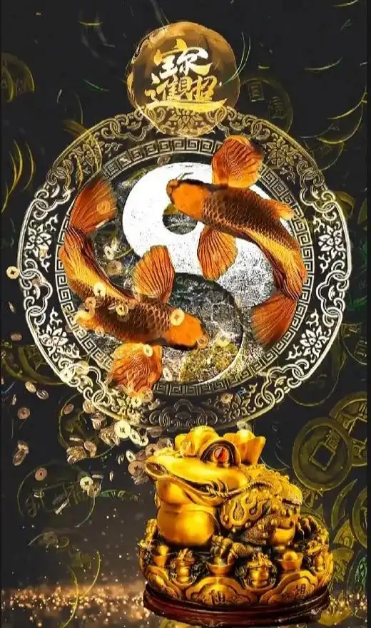 三足金蟾,日进斗金,腰缠万贯!  # 手机壁纸  - 抖音