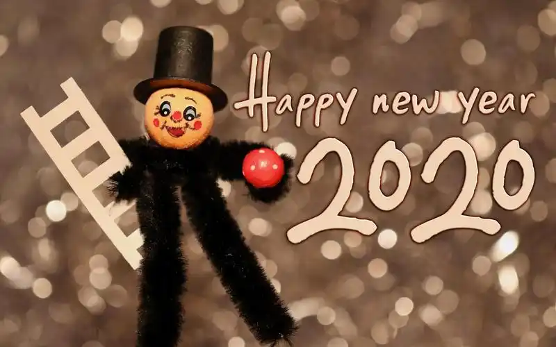 2020创意个性艺术字高清图片桌面壁纸