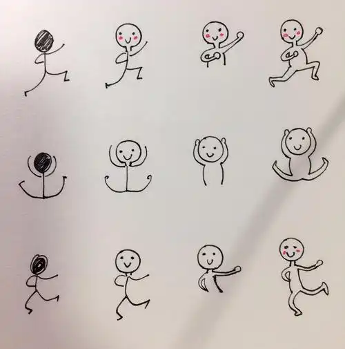 人物简笔画速成画法