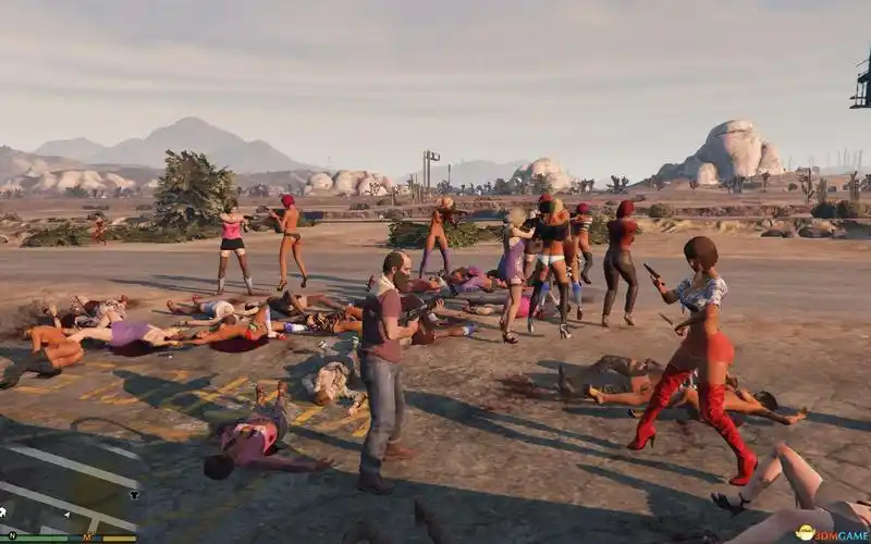 侠盗猎车5gta5pc版 香艳比基尼美女保镖mod使用方法