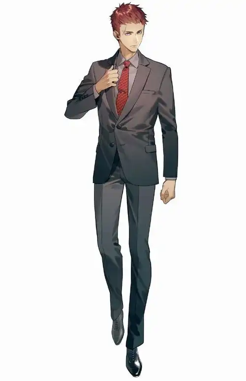 人物动态#一组西装立绘参考!