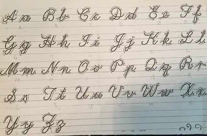 请问谁有英文圆体字体的26个字母图啊,因为老师_看图_英文圆体吧_百度