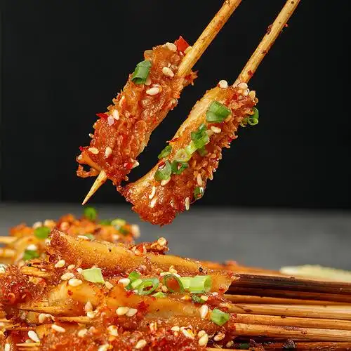 木屋烧烤家用食材毛户外半成品香辣牛肚串串手把其它