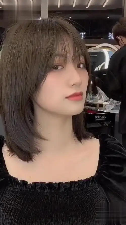 初恋头 摩根烫 冷茶色 减龄 显脸小 好打理发型 发色 这个生日有点虎