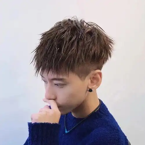 2022男士最火发型,最简单最容易打理发型#钢架烫  #男士烫发  #今日