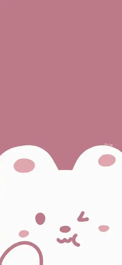 小熊聊天背景图～禁止商用