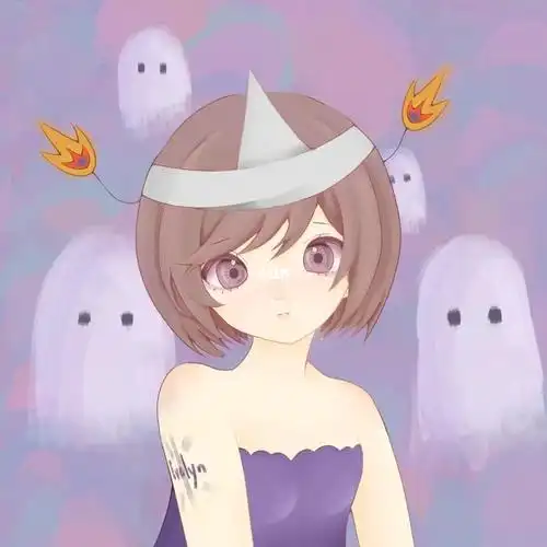 原创指绘画个可爱的袁湘琴小鬼