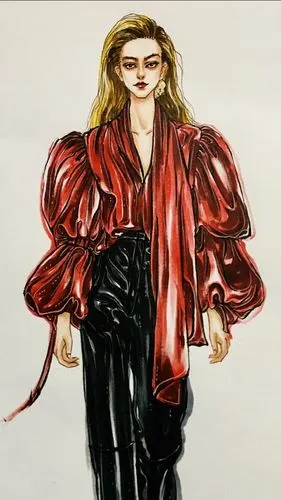 服装设计效果图