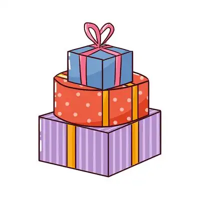 卡通礼物盒设计-卡通礼物盒模板-卡通礼物盒图片-觅知网