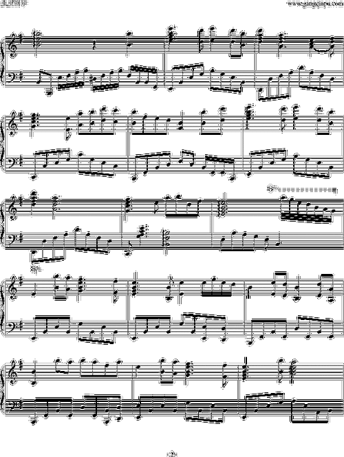 83版射雕英雄传铁血丹心钢琴完美演奏版