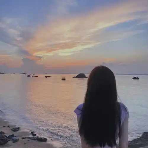 海背影