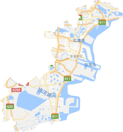 滨海新区行政区域简介