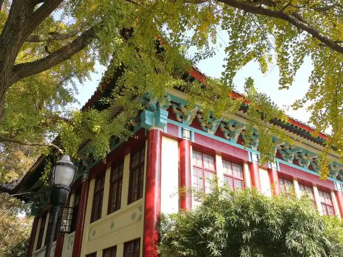 南京师范大学的秋色