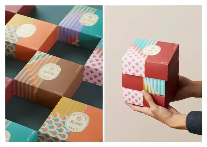 龙凤饼家 – 品牌包装设计设计师 : 卢奕桦,刘昱贤设计公司 : 两点