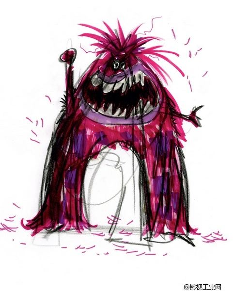看一个动画片如何从故事版到最终的成片怪兽大学幕后制作海量概念设计